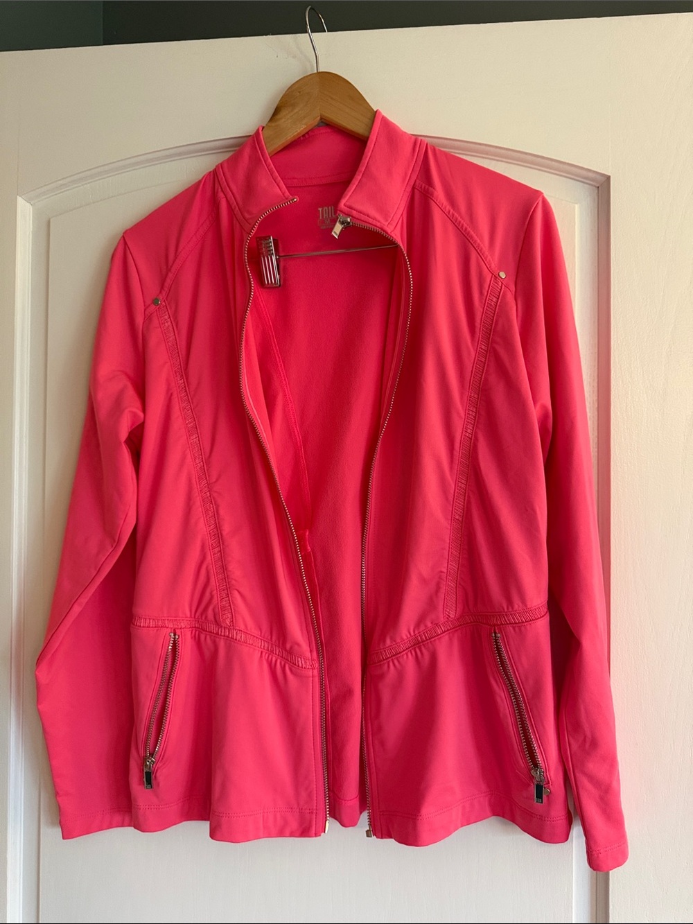 Tail womens, hot pink lightweight, activewear, golf jacket